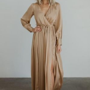 JENNA MAXI DRESS | GOLD